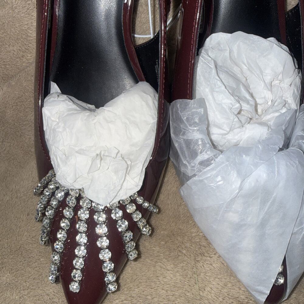 Women Serafina Heels with Memory Foam Insole - A New Day Dark Size 9 2” Heel - Picture 3 of 4